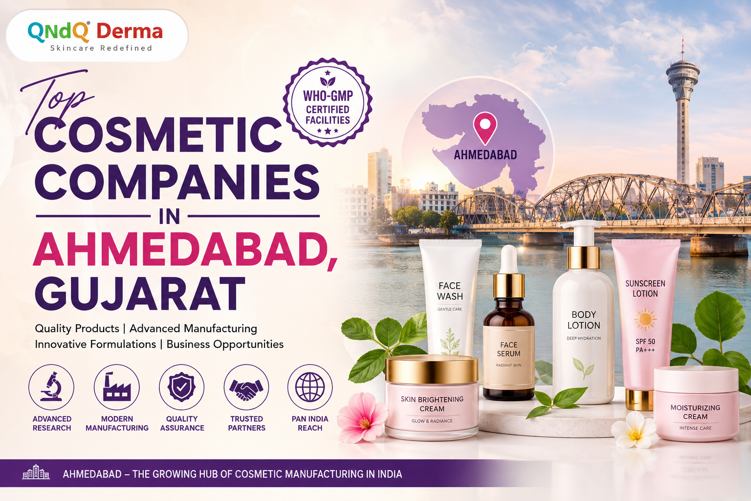 Top Cosmetic Companies in Ahmedabad, Gujarat