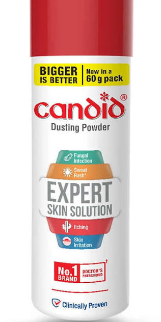 Powder for body odour
